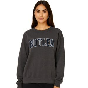Butler University Crewneck Sweatshirt in Dark Heather Gray – EUC Size XL